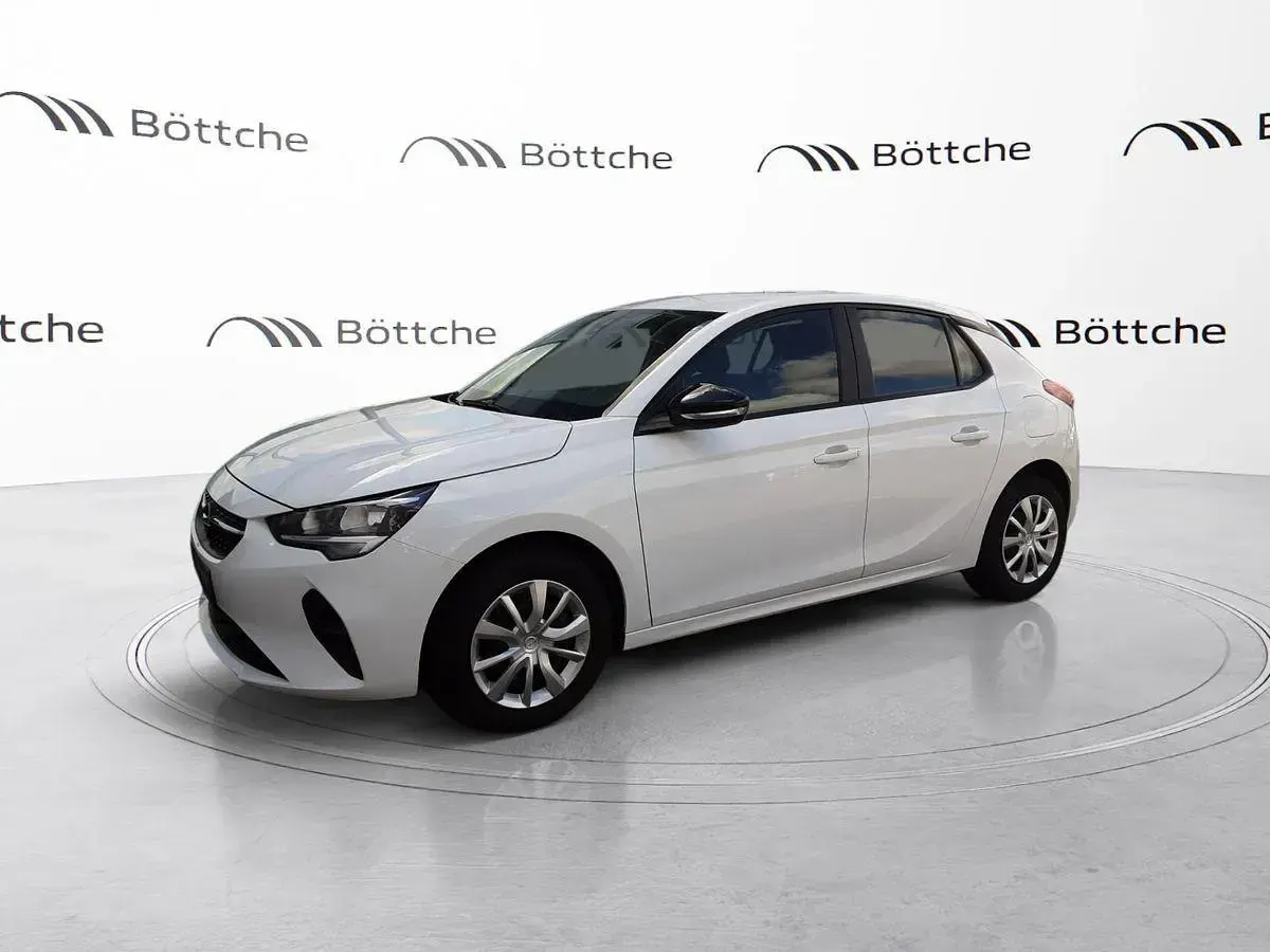 Gebraucht Opel Corsa Edition 75 PS (55 kW) 2022 Jade weiss/arktis weiss Kleinwagen