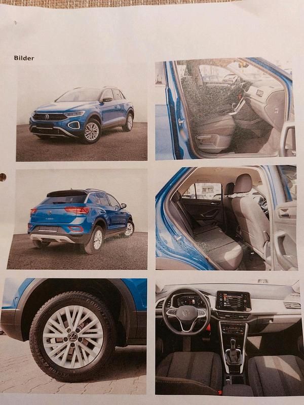 Gebraucht VW T-Roc 150 PS (110 kW) 2023 Blau SUV