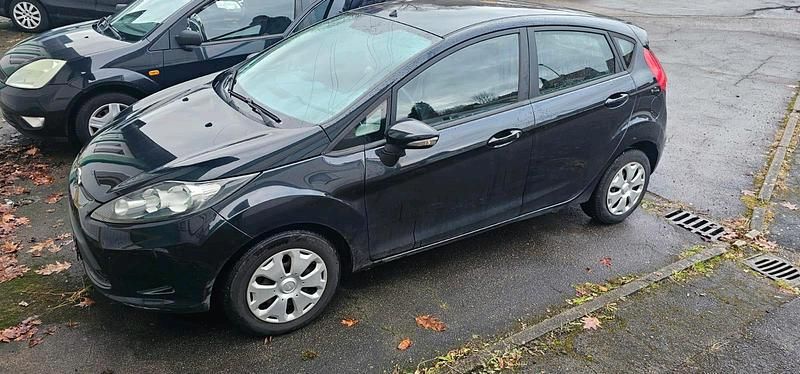 Gebraucht Ford Fiesta 2009 Schwarz Kleinwagen