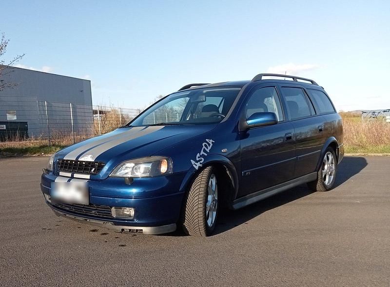 Gebraucht Opel Astra Sport 125 PS (91 kW) 2003 Blau Kombi