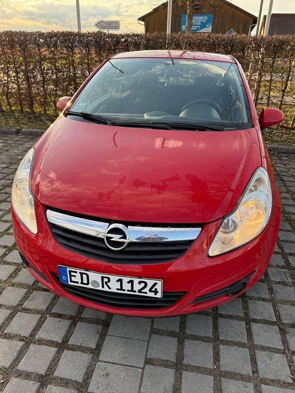 Gebraucht Opel Corsa 60 PS (44 kW) 2008 Rot Kleinwagen
