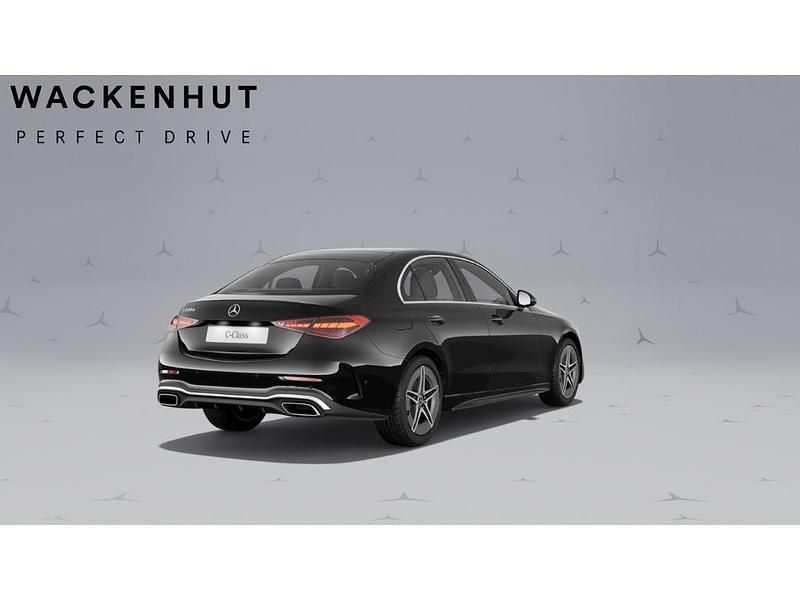 Gebraucht Mercedes C220 AMG line 200 PS (147 kW) 2025 Schwarz Limousine