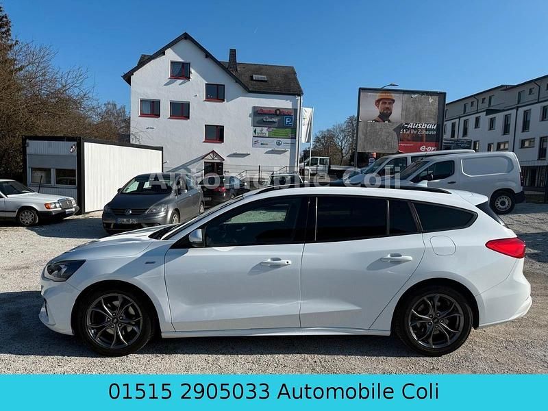 Gebraucht Ford Focus ST-Line 120 PS (88 kW) 2019 Weiß Kombi