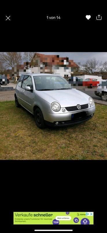 Silber Gebraucht 2004 VW Lupo Kleinwagen | 1.200 € - Bild 1/4