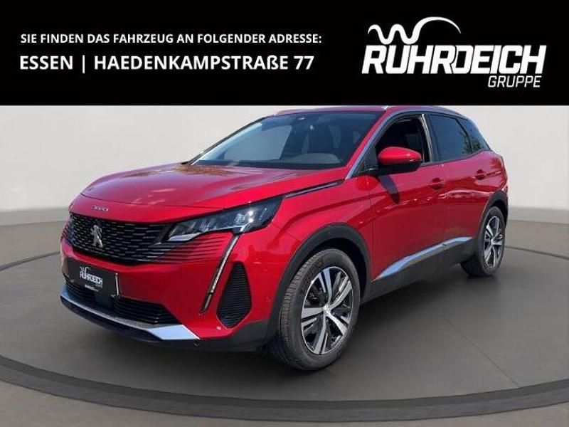 Rot Gebraucht 2021 Peugeot 3008 Allure SUV | 20.490 € (Fairer Preis) - Bild 1/4