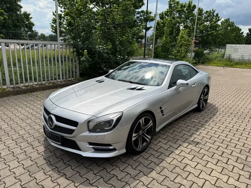 Gebraucht Mercedes SL500 AMG 435 PS (319 kW) 2013 Silber Cabrio