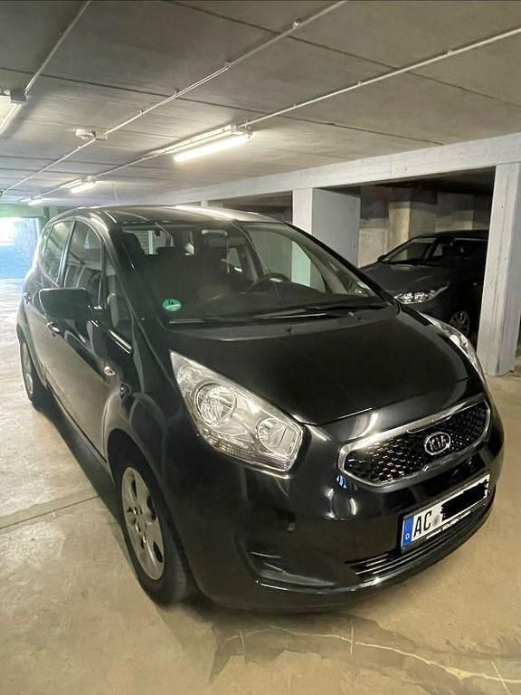Gebraucht Kia Venga Edition 7 125 PS (91 kW) 2011 Schwarz Kleinwagen