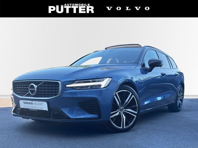 Metallic (blau Gebraucht 2020 Volvo V60 R-Design Kombi | 32.890 € (Fairer Preis) - Bild 1/4