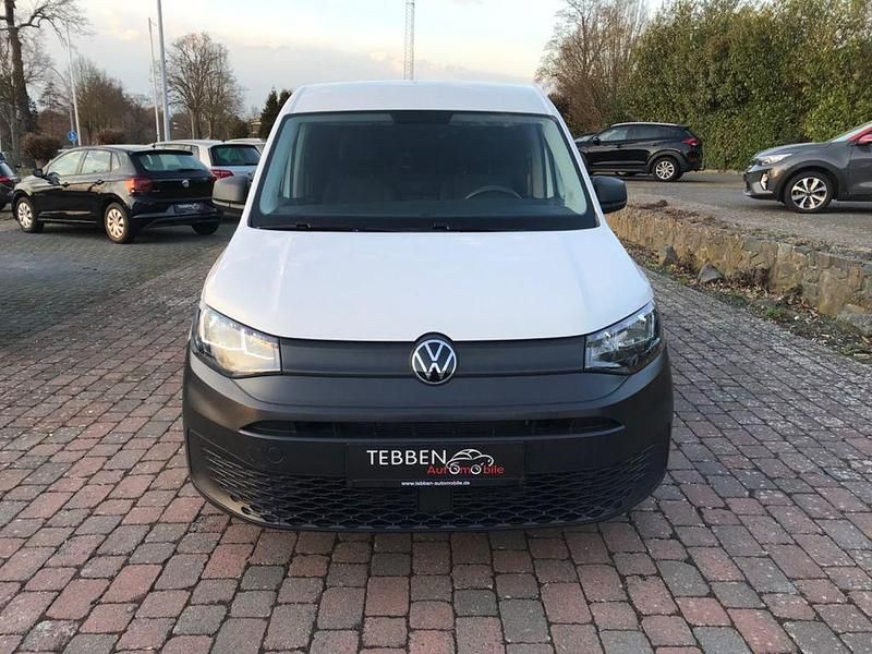 Gebraucht VW Caddy 75 PS (55 kW) 2021 Weiß Van / Kleinbus