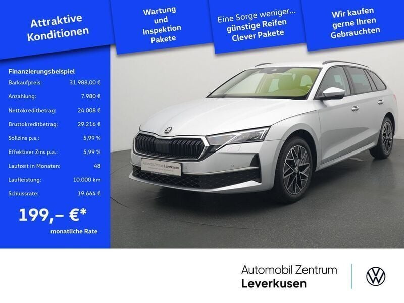 Schwarz Gebraucht 2024 Skoda Octavia Selection Kombi | 31.988 € (Guter Preis) - Bild 1/4