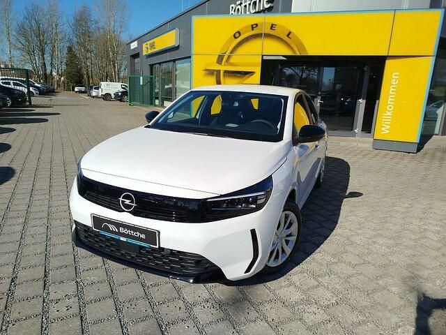 Gebraucht Opel Corsa Basis 75 PS (55 kW) 2024 Lack weiss banquise/typ aussenverkleidung spiegel flach standard Kleinwagen