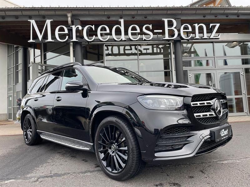 Schwarz Gebraucht 2022 Mercedes GLS580 AMG SUV | 94.890 € (Etwas zu teuer) - Bild 1/4