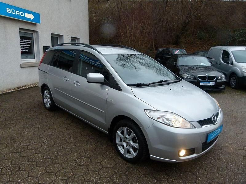 Gebraucht Mazda 5 Exclusive 116 PS (85 kW) 2006 Silber Van / Kleinbus