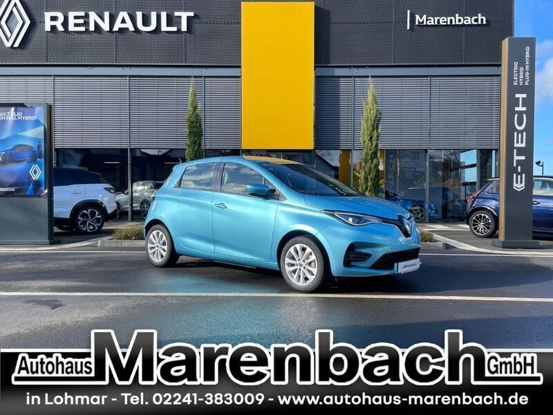 Blau Gebraucht 2021 Renault Zoe Experience Kleinwagen | 15.490 € (Fairer Preis) - Bild 1/4