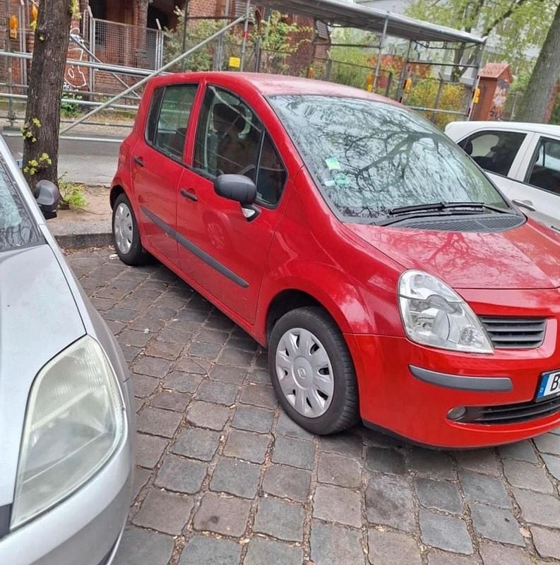Gebraucht Renault Modus 63 PS (46 kW) 2006 Rot Van / Kleinbus