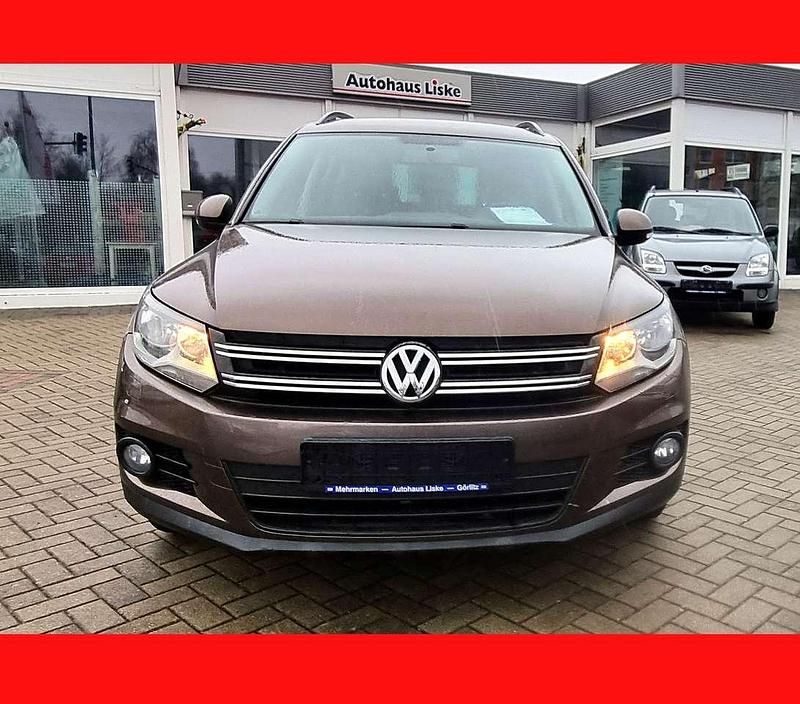 Gebraucht VW Tiguan 122 PS (89 kW) 2014 Braun SUV