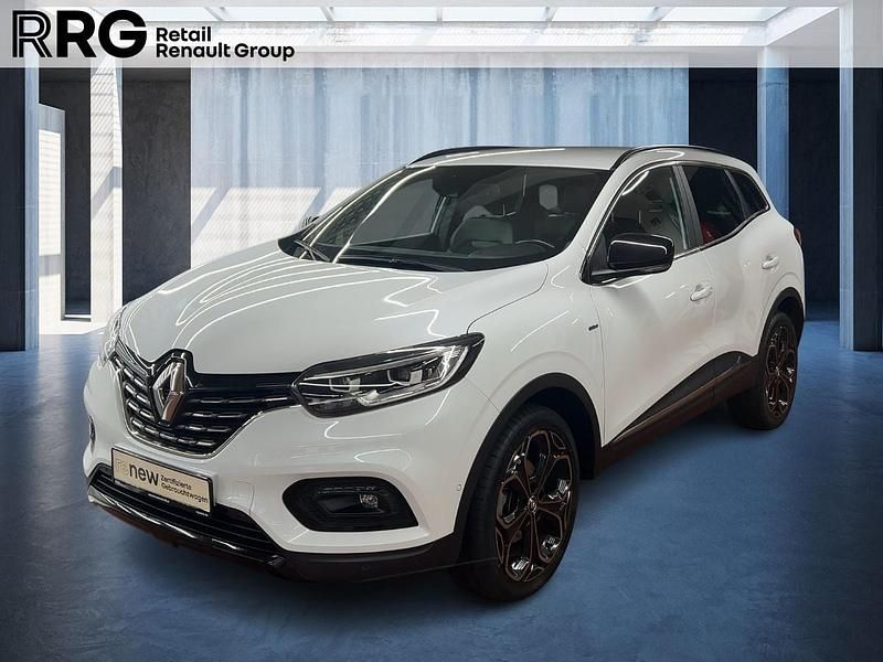 Weiss nacre Gebraucht 2021 Renault Kadjar Black Edition SUV | 18.980 € (Fairer Preis) - Bild 1/3