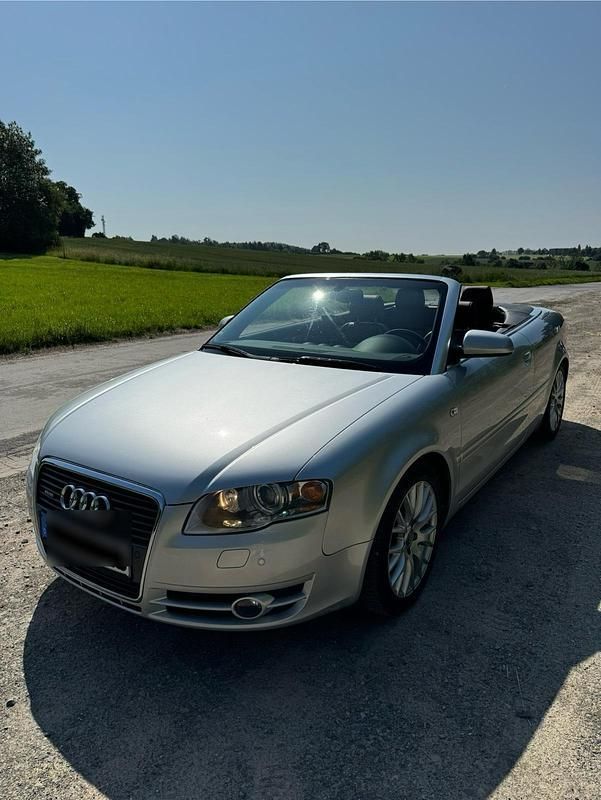 Grau Gebraucht 2008 Audi A4 Cabriolet Cabrio | 6.400 € (Superpreis) - Bild 1/4