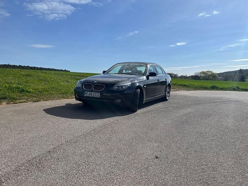 Gebraucht BMW 520 177 PS (130 kW) 2008 Schwarz Limousine