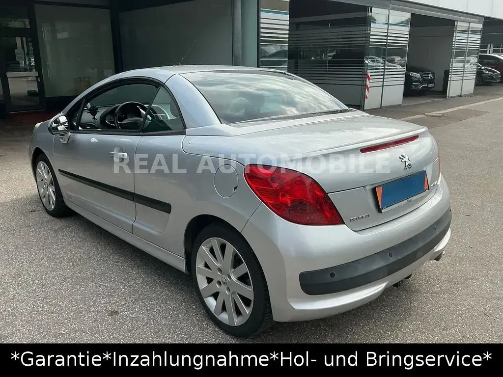 Gebraucht Peugeot 207 CC Platinum 120 PS (88 kW) 2007 Silber Cabrio