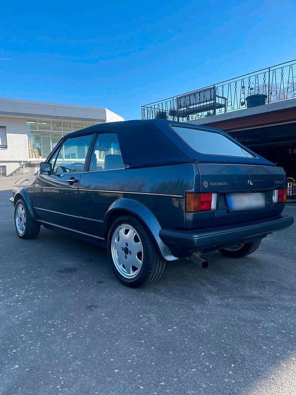 Gebraucht VW Golf Cabriolet 72 PS (52 kW) 1988 Blau Cabrio