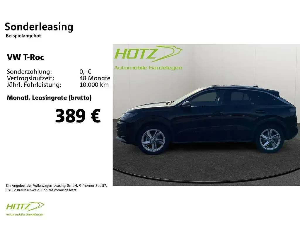Neu VW T-Roc Style 116 PS (85 kW) 2026 Schwarz SUV