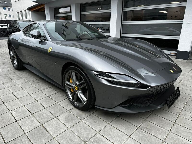 Grigio ferro met 790 Gebraucht 2023 Ferrari Roma Coupé | 226.900 € - Bild 1/4