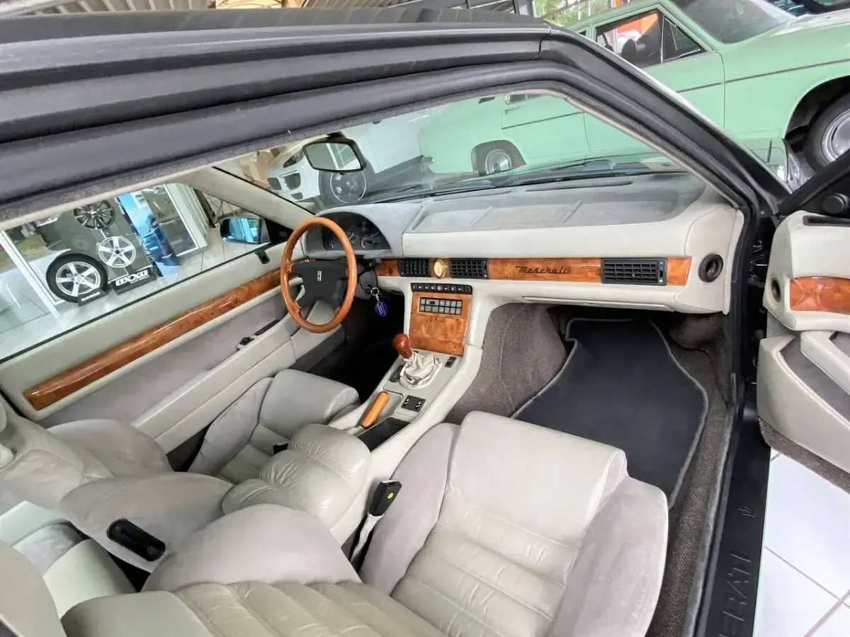 Gebraucht Maserati 224 245 PS (180 kW) 1991 Schwarz Coupé