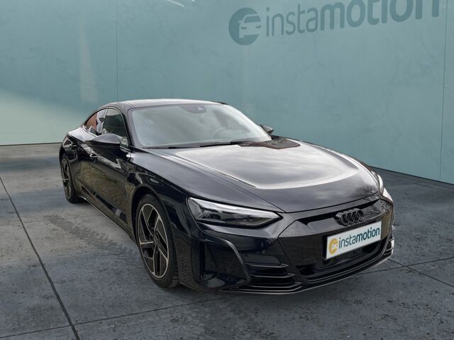 Schwarz Gebraucht 2021 Audi e-tron GT quattro Ambiente Limousine | 96.990 € - Bild 1/2
