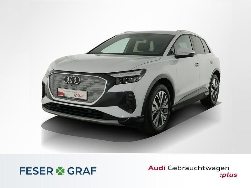 Gletscherweiß Gebraucht 2022 Audi Q4 e-tron Advanced SUV | 23.440 € (Guter Preis) - Bild 1/4