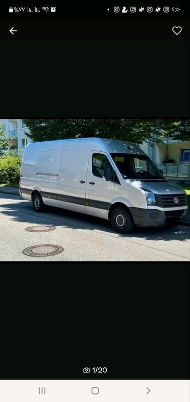 Silber Gebraucht 2017 VW Crafter Van | 11.999 € (Superpreis) - Bild 1/4