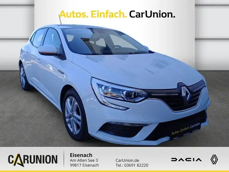 Gebraucht Renault Mégane IV Play 101 PS (74 kW) 2017 Arktis weiß Limousine