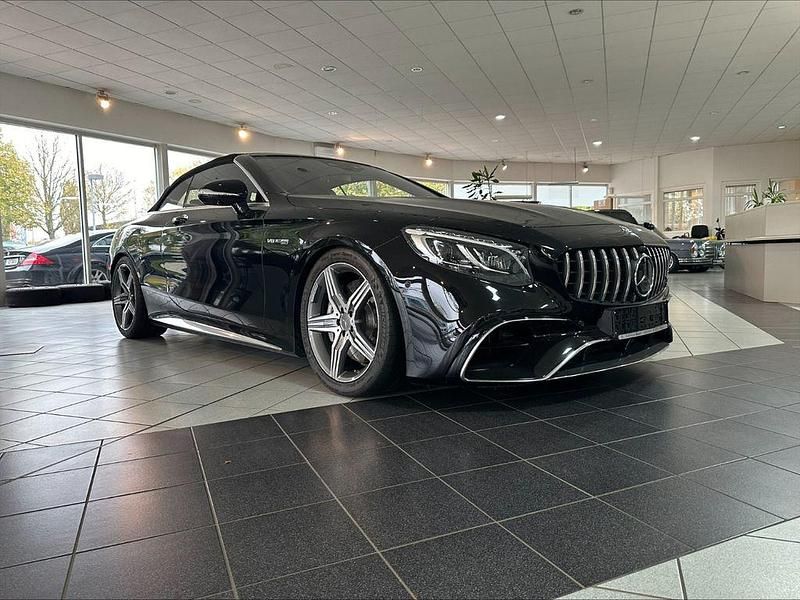 Schwarz Gebraucht 2018 Mercedes S63 AMG AMG Cabrio | 131.990 € - Bild 1/4