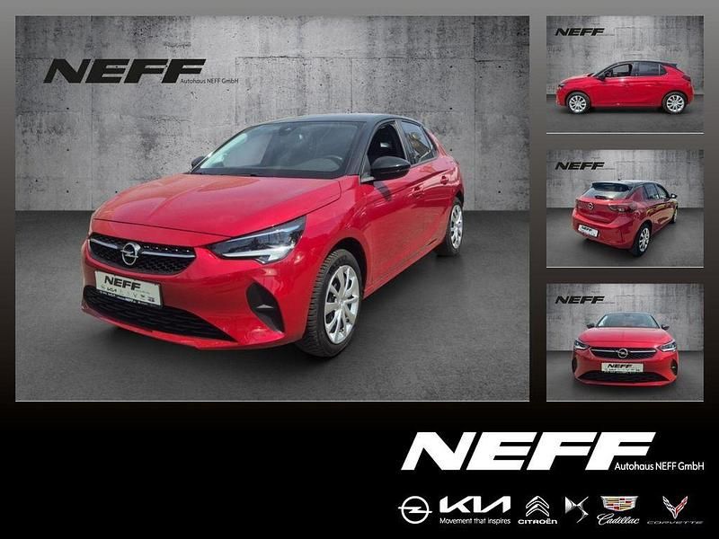 Chili rot/kardio rot Gebraucht 2022 Opel Corsa-e Edition Kleinwagen | 16.390 € (Guter Preis) - Bild 1/4
