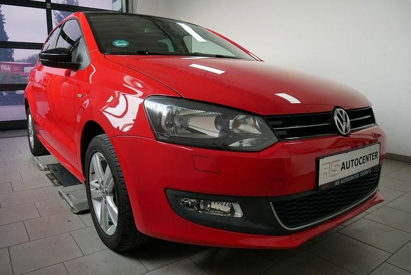 Gebraucht VW Polo Match 86 PS (63 kW) 2012 Rot Kleinwagen