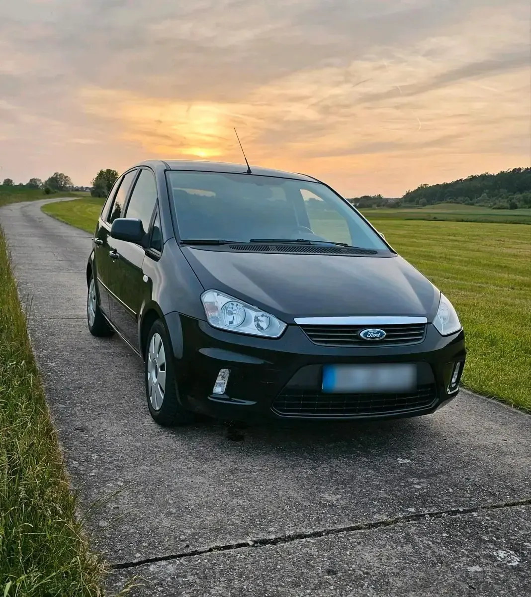 Gebraucht Ford C-MAX Ghia 125 PS (91 kW) 2009 Schwarz Van / Kleinbus