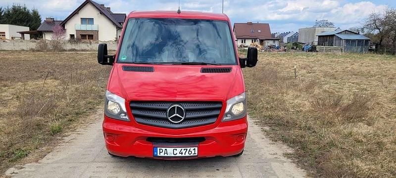 Gebraucht Mercedes Sprinter 163 PS (119 kW) 2014 Rot Van