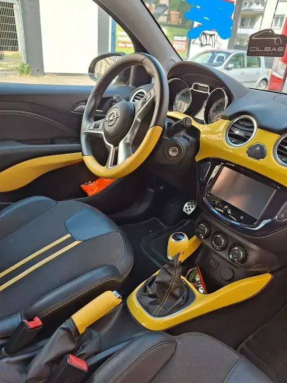 Używany Opel Adam 69 KM (50 kW) 2013 Żółty Hatchback