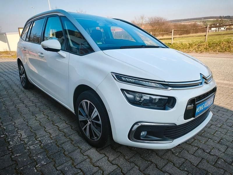 Gebraucht Citroën Grand C4 Picasso SELECTION 131 PS (96 kW) 2018 Weiß Van / Kleinbus