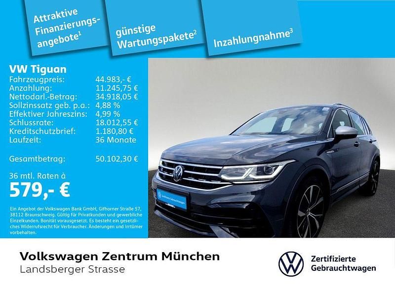 Grau Gebraucht 2023 VW Tiguan R SUV | 44.983 € (Fairer Preis) - Bild 1/2