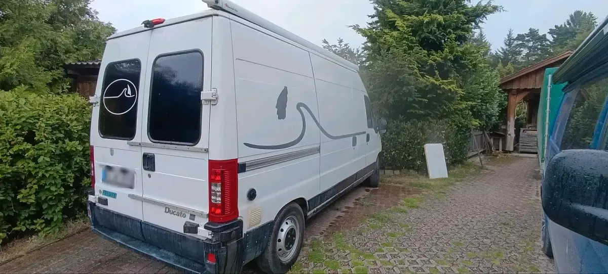 Gebraucht Fiat Ducato 128 PS (94 kW) 2003 Weiß Van