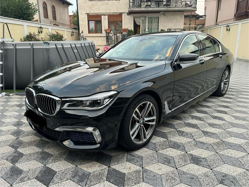 Schwarz Gebraucht 2016 BMW 740 M Sport Limousine | 26.800 € (Teuer) - Bild 1/4