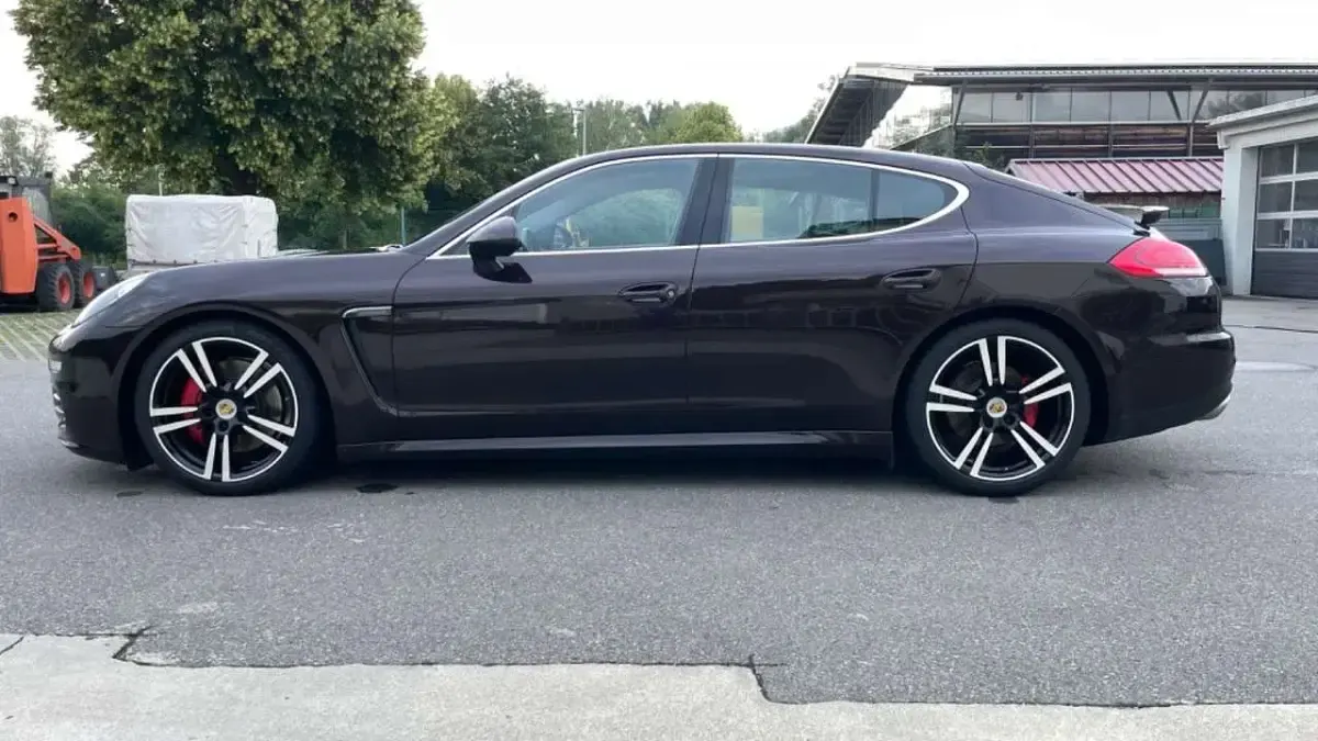 Brugt Porsche Panamera 470 HK (345 kW) 2017 Mahagonimetallic Coupe
