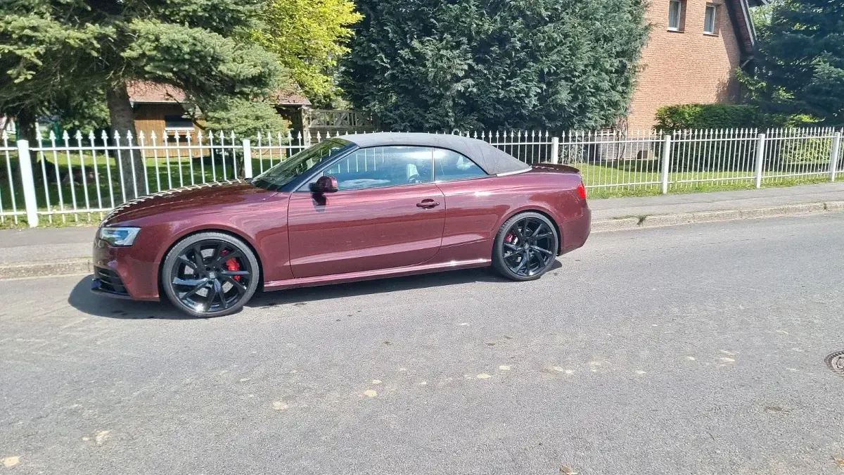 Gebraucht Audi RS5 Design 450 PS (330 kW) 2015 Rot Cabrio