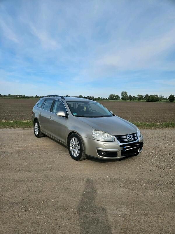 Gold Gebraucht 2008 VW Golf VI Kombi | 3.800 € - Bild 1/4
