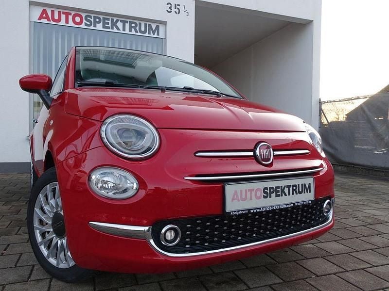 Rot Gebraucht 2016 Fiat 500C Lounge Cabrio | 8.890 € (Fairer Preis) - Bild 1/4