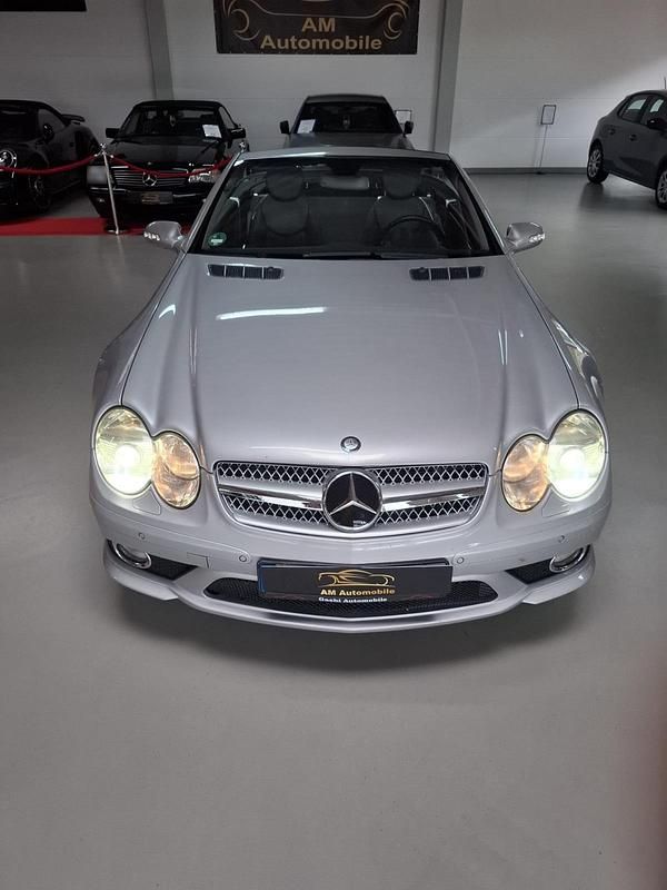 Gebraucht Mercedes SL500 2002 Silber Cabrio