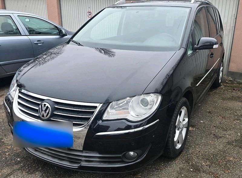 Gebraucht VW Touran 140 PS (102 kW) 2007 Schwarz Van / Kleinbus