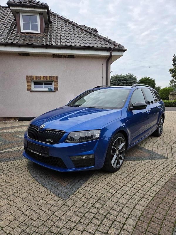 Gebraucht Skoda Octavia RS 184 PS (135 kW) 2016 Blau Kleinwagen