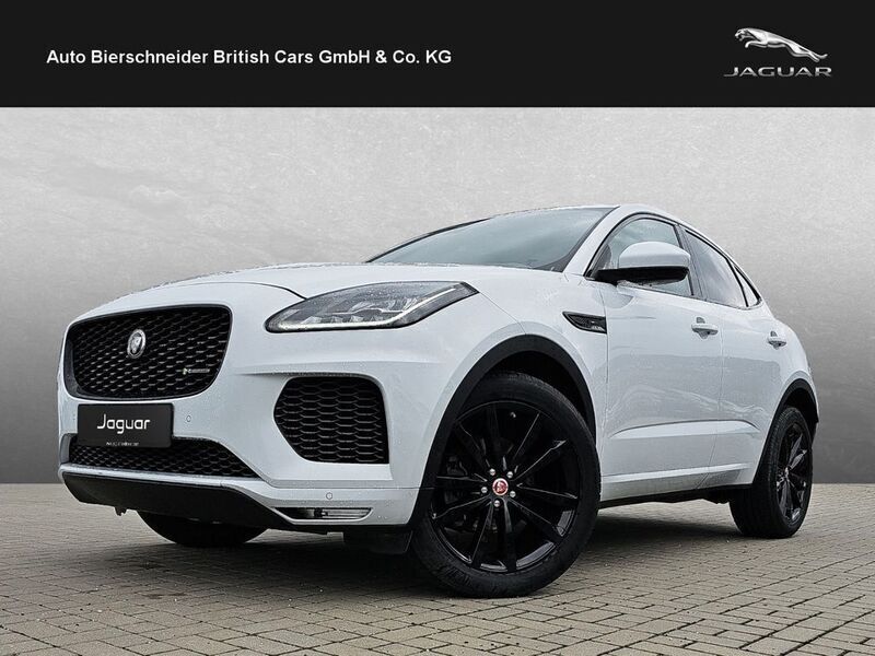 Weiss Gebraucht 2020 Jaguar E-Pace Chequered Flag SUV | 28.950 € (Guter Preis) - Bild 1/4